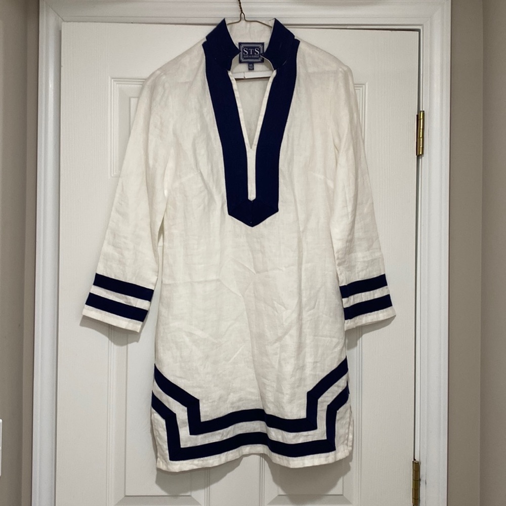 Saul to sable linen dress NWOT